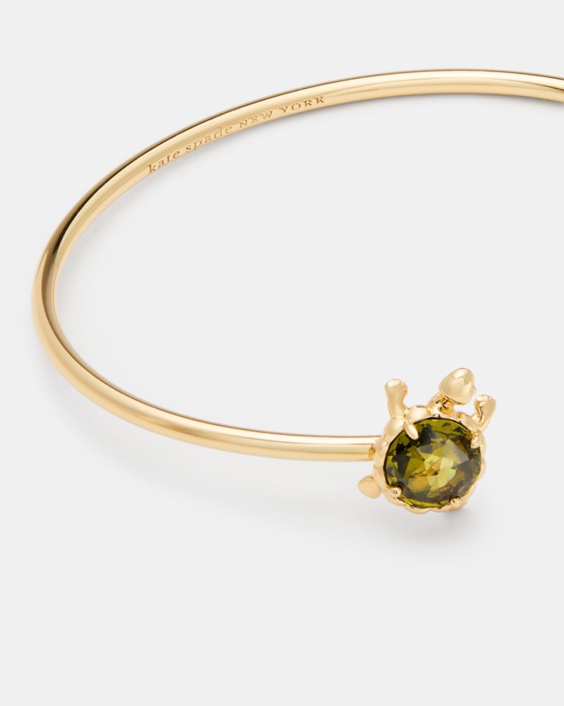 Kate Spade,Secret Garden Turtle Cuff,