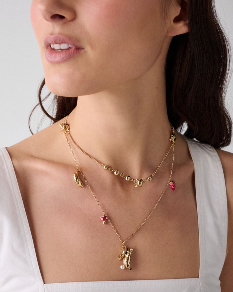 Kate Spade,Secret Garden Statement Necklace,