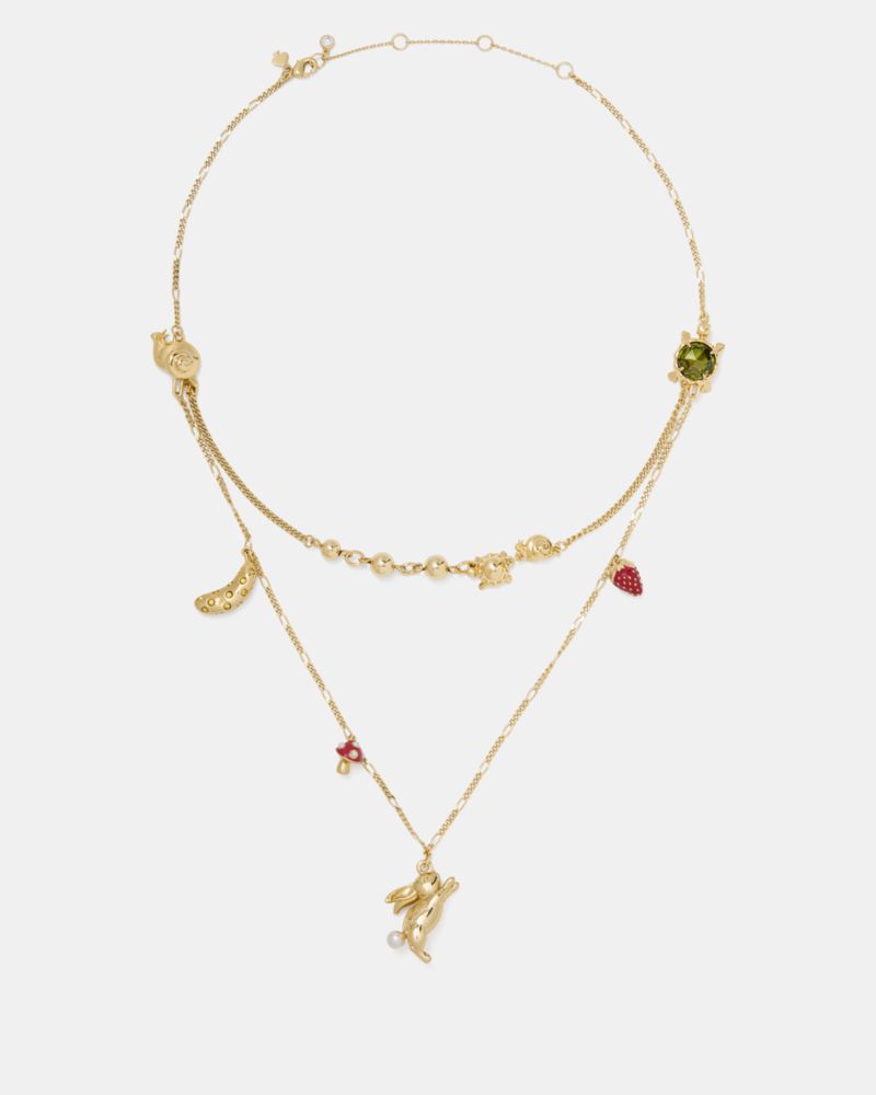 Kate Spade,Secret Garden Statement Necklace,