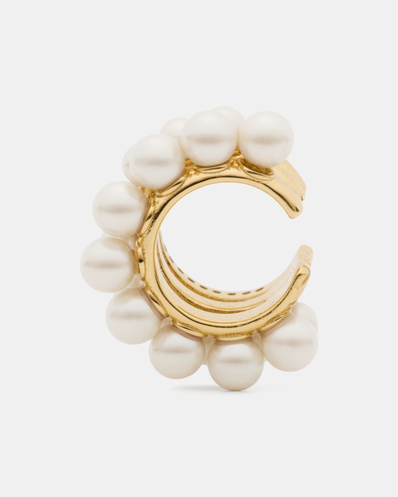 Kate Spade,Girlie Pearlie Ear Cuff,