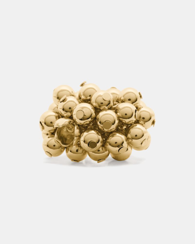 Kate Spade,Golden Bloom Statement Ring,