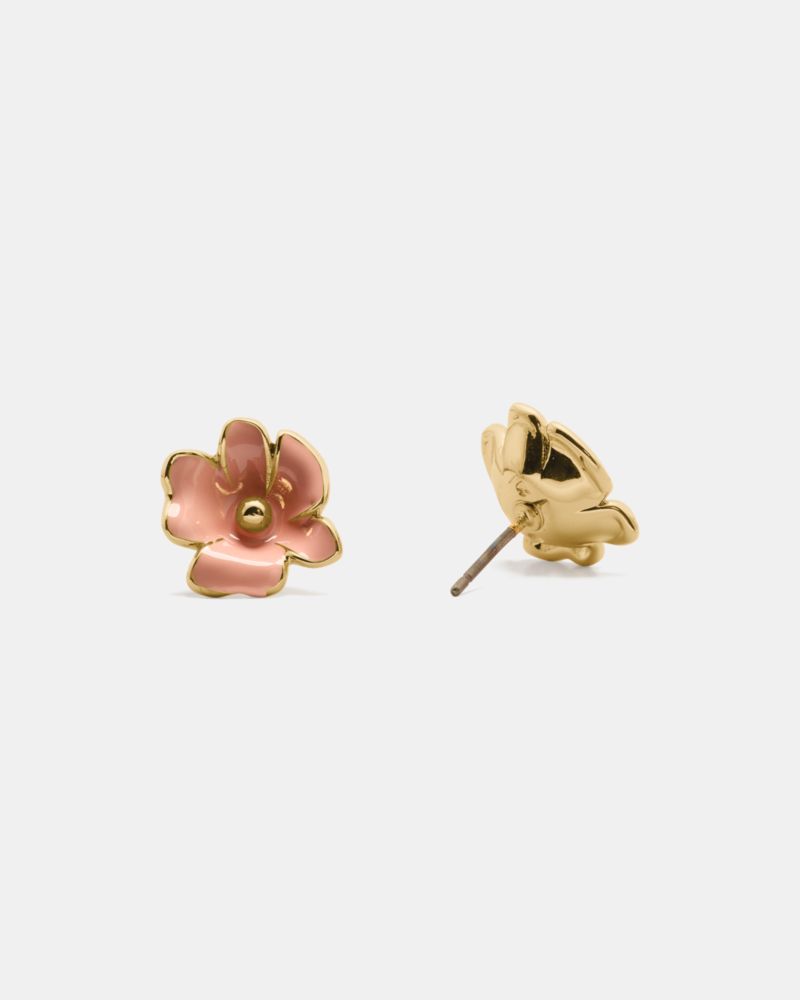 Kate Spade,Golden Bloom Flower Studs,