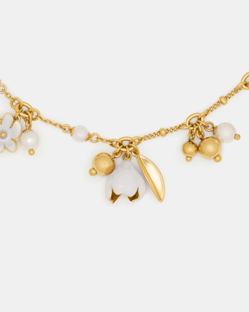 Kate Spade,Golden Bloom Bracelet,