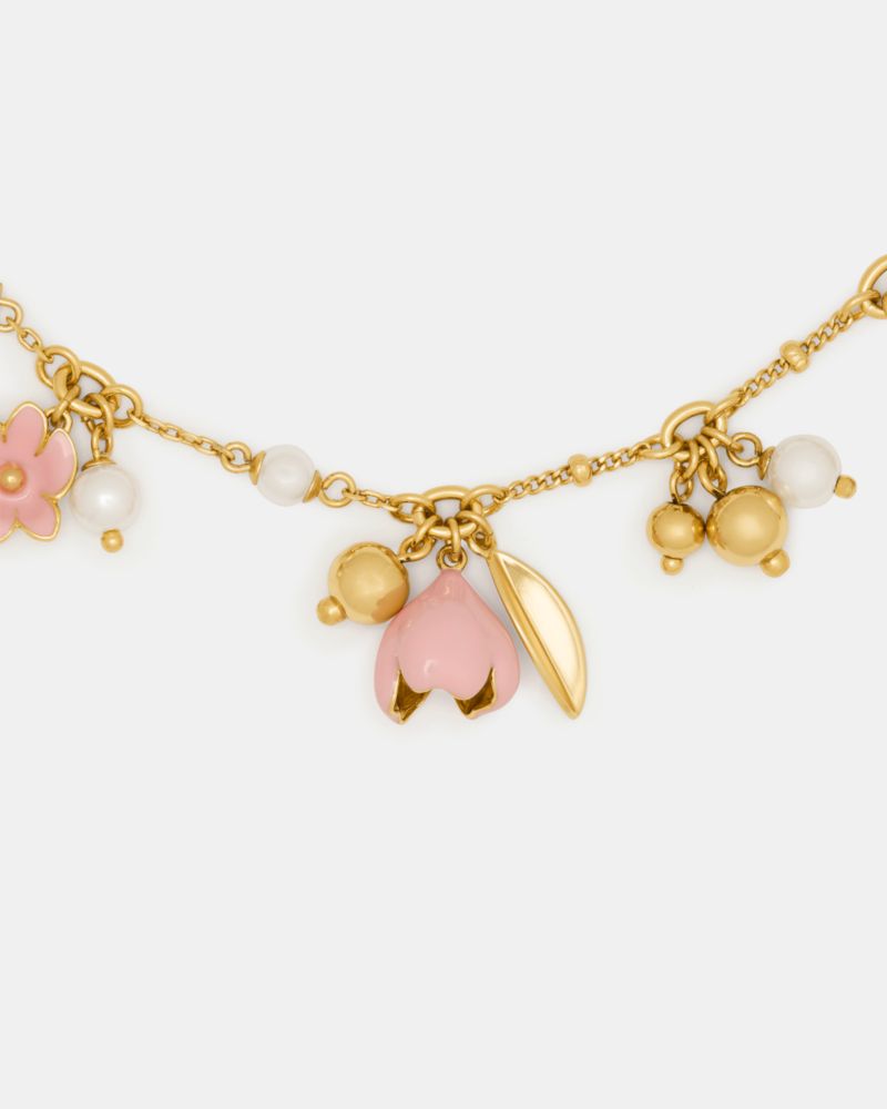 Kate Spade,Golden Bloom Bracelet,