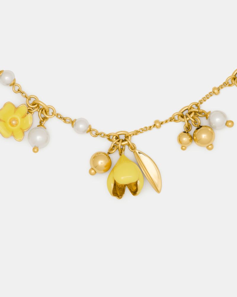 Kate Spade,Golden Bloom Bracelet,