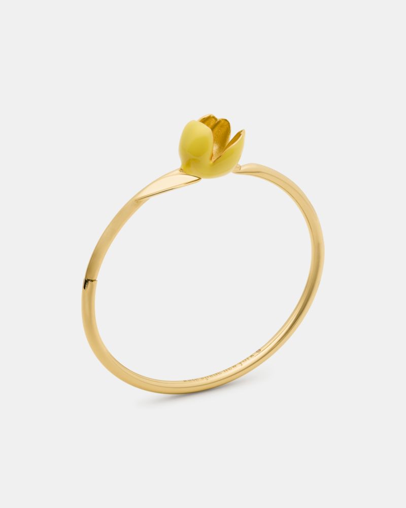 Kate Spade,Golden Bloom Bangle,