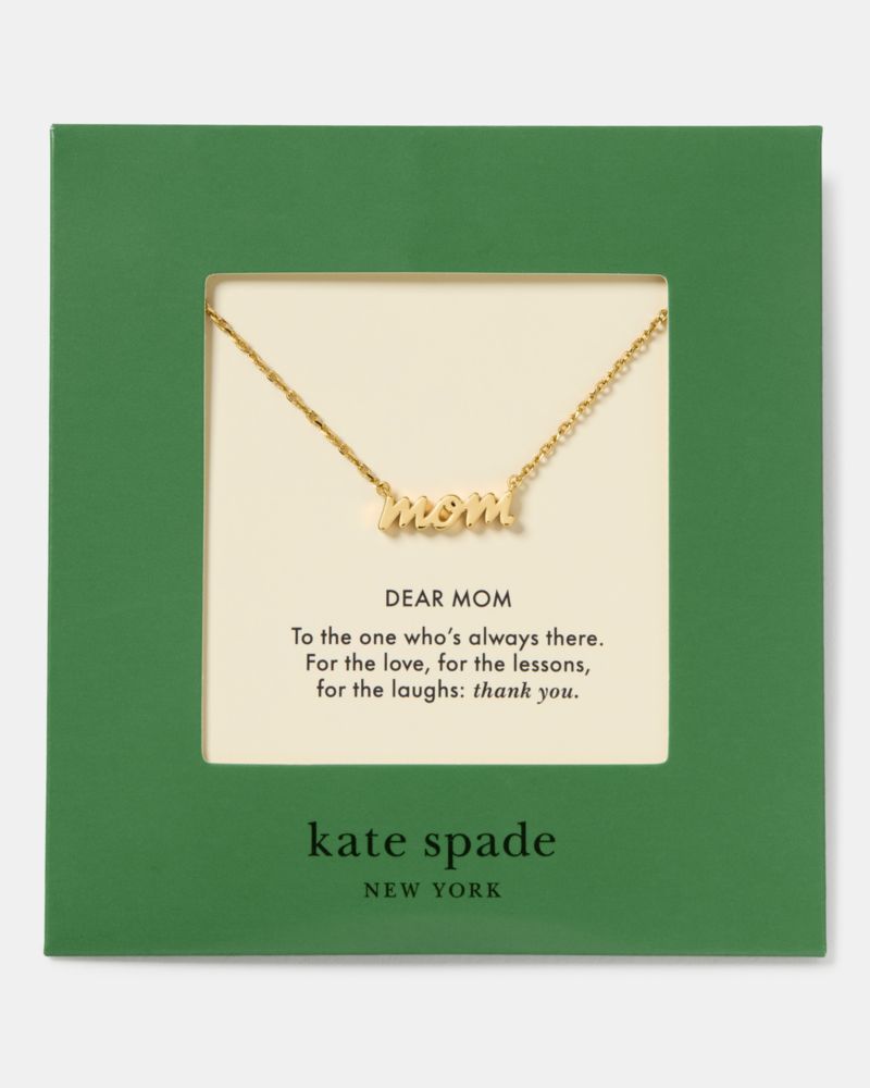 Kate Spade,Dear Mom Pendant,
