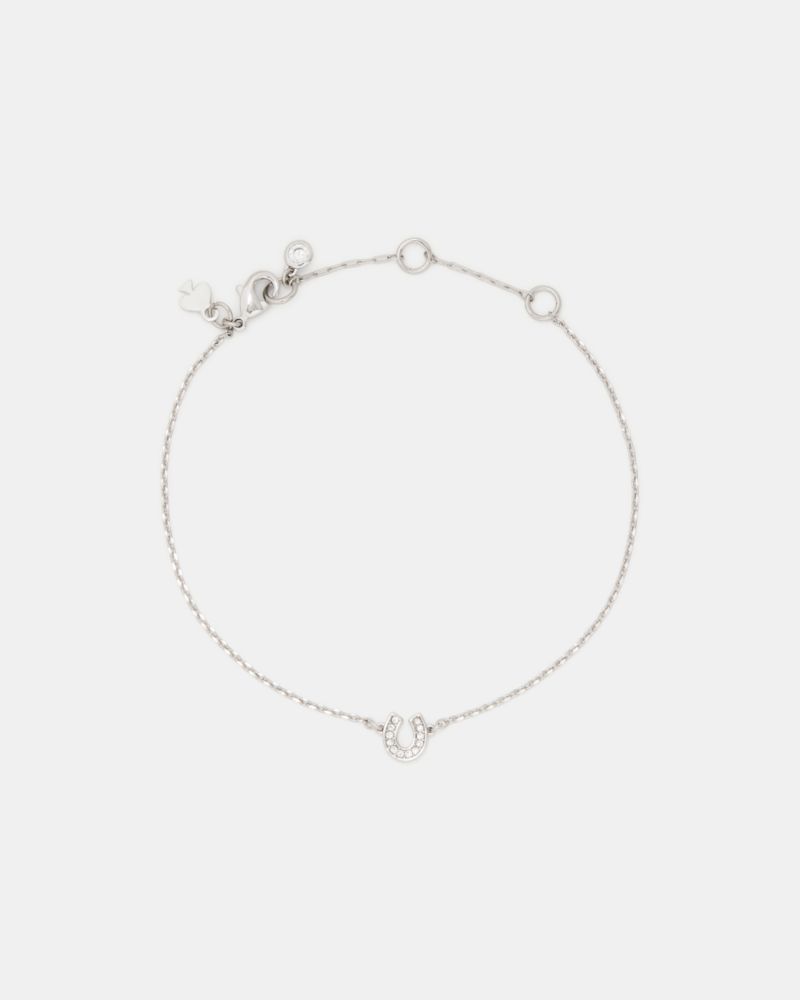 Kate Spade,You're A Gem Pave Horseshoe Bracelet,