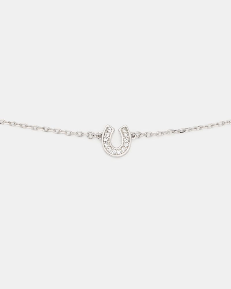 Kate Spade,You're A Gem Pave Horseshoe Bracelet,