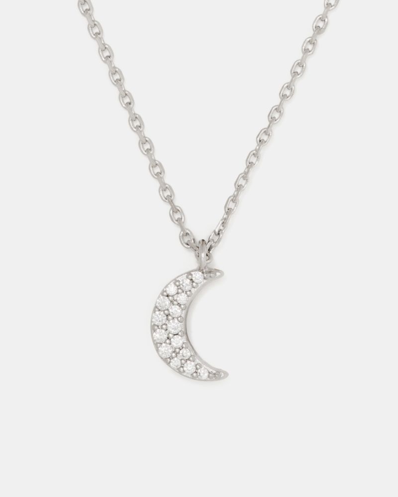 Kate Spade,You're A Gem Pave Moon Pendant,
