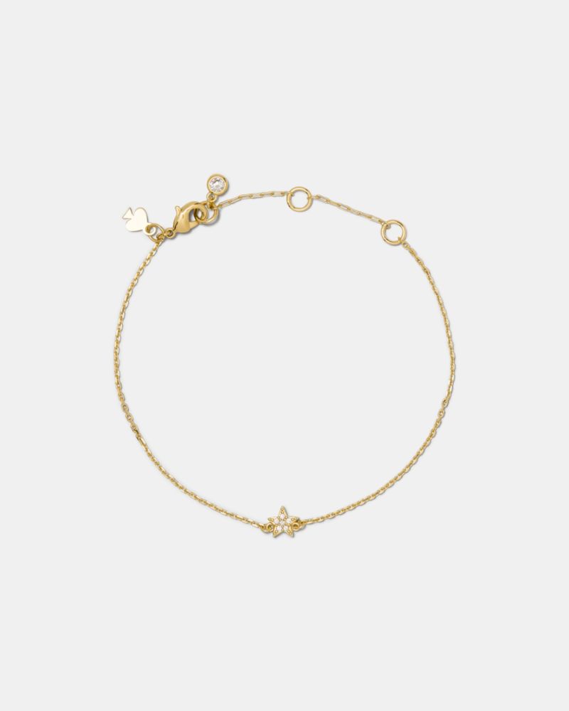 Kate Spade,Kate Spade Earrings Pave Mini Star Bracelet,