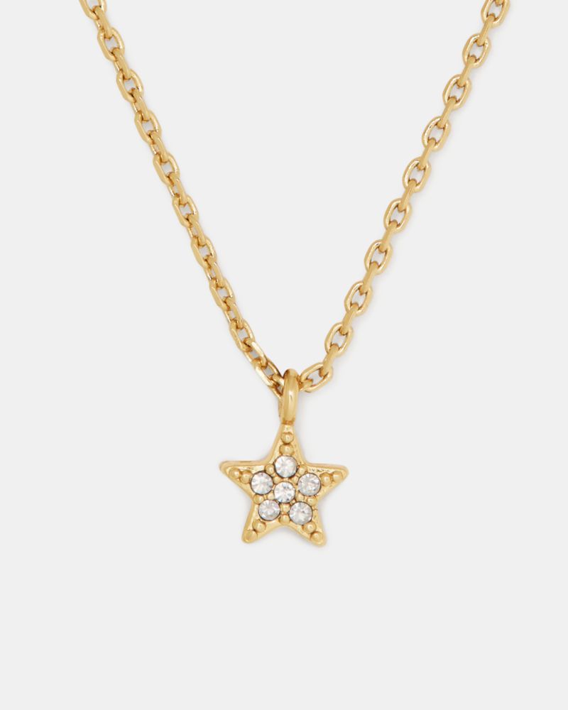 Kate Spade,Kate Spade Earrings Pave Mini Star Pendant,