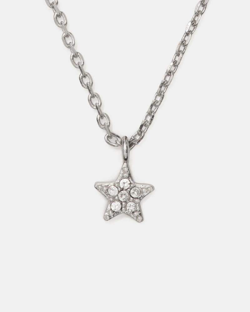 Kate Spade,Kate Spade Earrings Pave Mini Star Pendant,