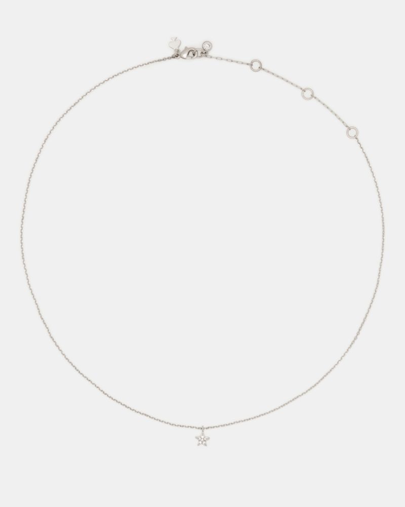 Kate Spade,Kate Spade Earrings Pave Mini Star Pendant,