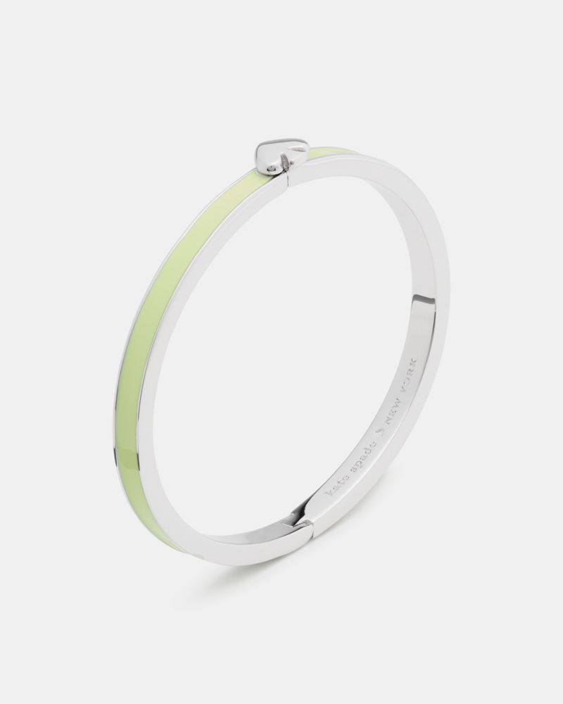 Kate Spade,Everyday Spade Thin Enamel Bangle,