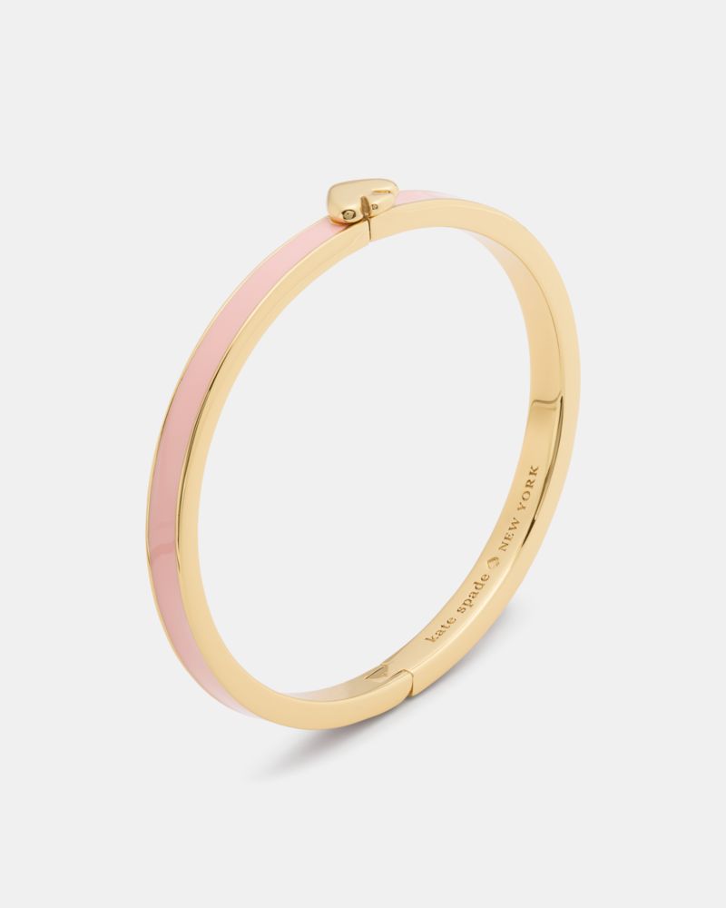 Kate Spade,Everyday Spade Thin Enamel Bangle,