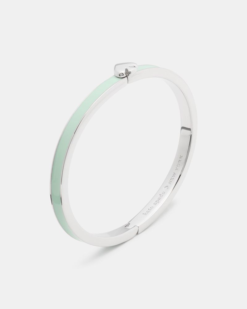 Kate Spade,Everyday Spade Thin Enamel Bangle,