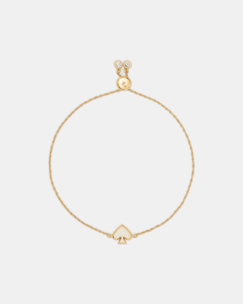 Kate Spade,Everyday Spade Enamel Slider Bracelet,