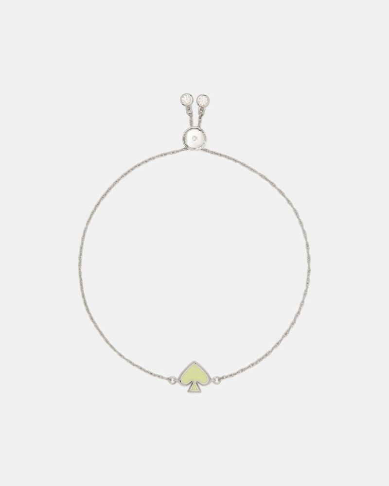 Kate Spade,Everyday Spade Enamel Slider Bracelet,
