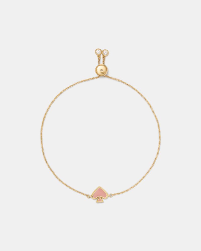 Kate Spade,Everyday Spade Enamel Slider Bracelet,