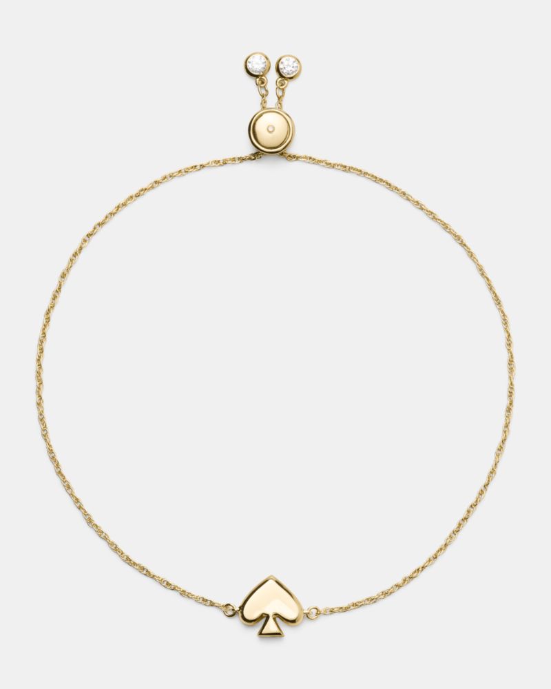 Kate Spade,Everyday Spade Metal Slider Bracelet,