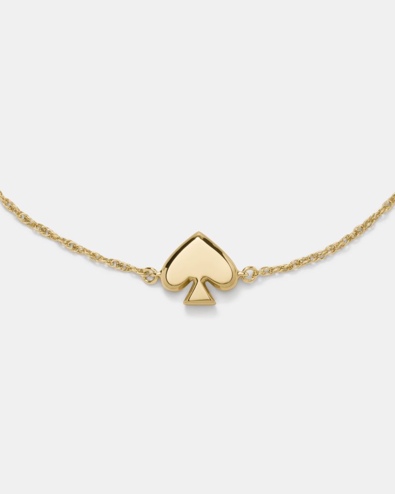 Kate Spade,Everyday Spade Metal Slider Bracelet,