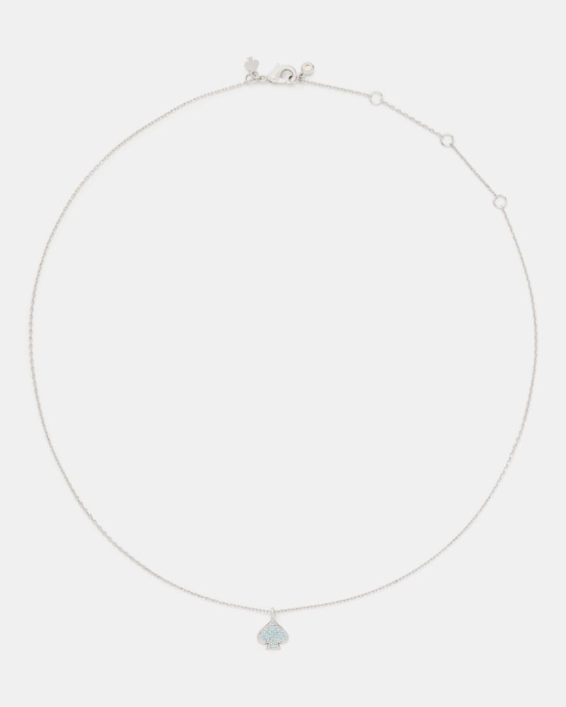 Kate Spade,Everyday Spade Pave Mini Pendant,