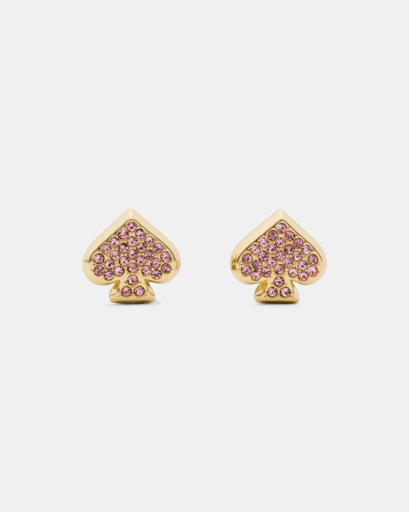 Kate Spade,Everyday Spade Pave Studs,