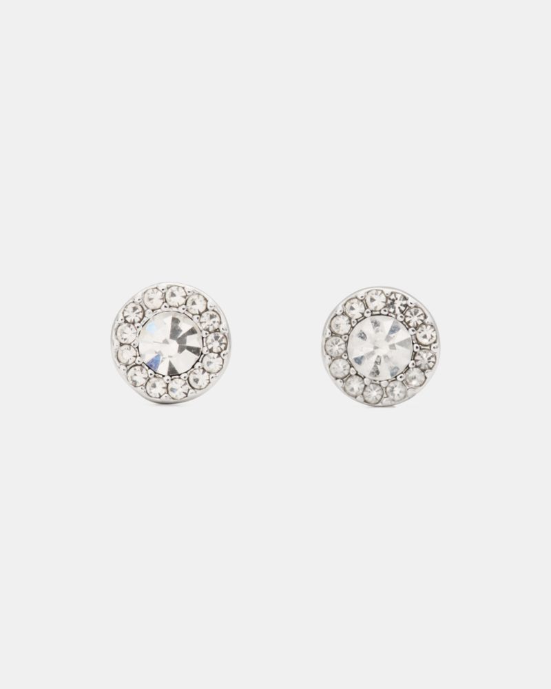 Kate Spade,You're A Gem Pave Halo Studs,