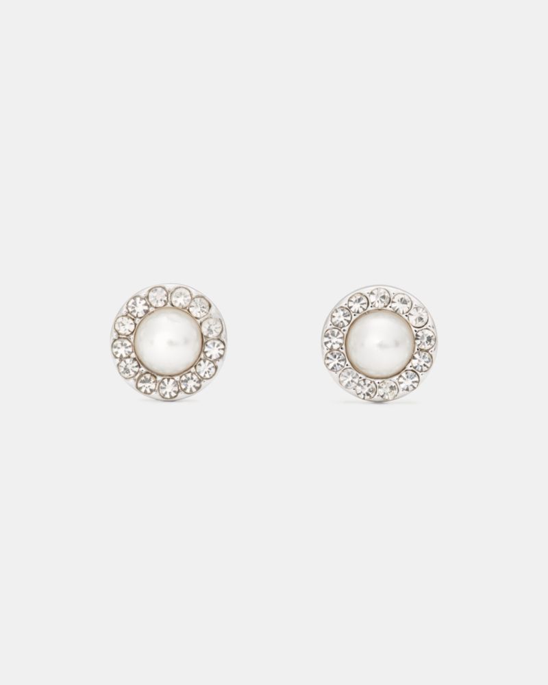 Kate Spade,You're A Gem Pave Halo Studs,