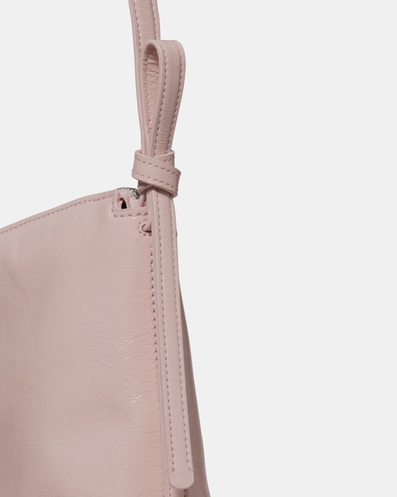 Kate Spade,Loop Crinkle Patent Large Shoulder Bag,