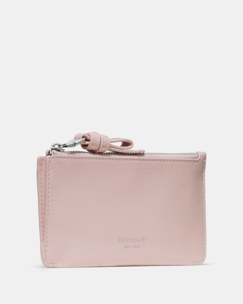 Kate Spade,ループ クリンクル パテント EW ジップ カード ケース,カードケース・キーケース,モーニングビーチ