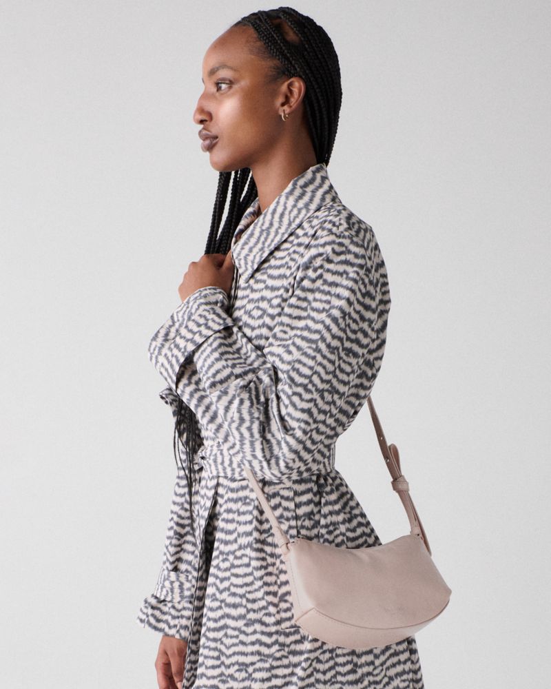 Kate Spade,Loop Crinkle Patent Leather Crossbody,