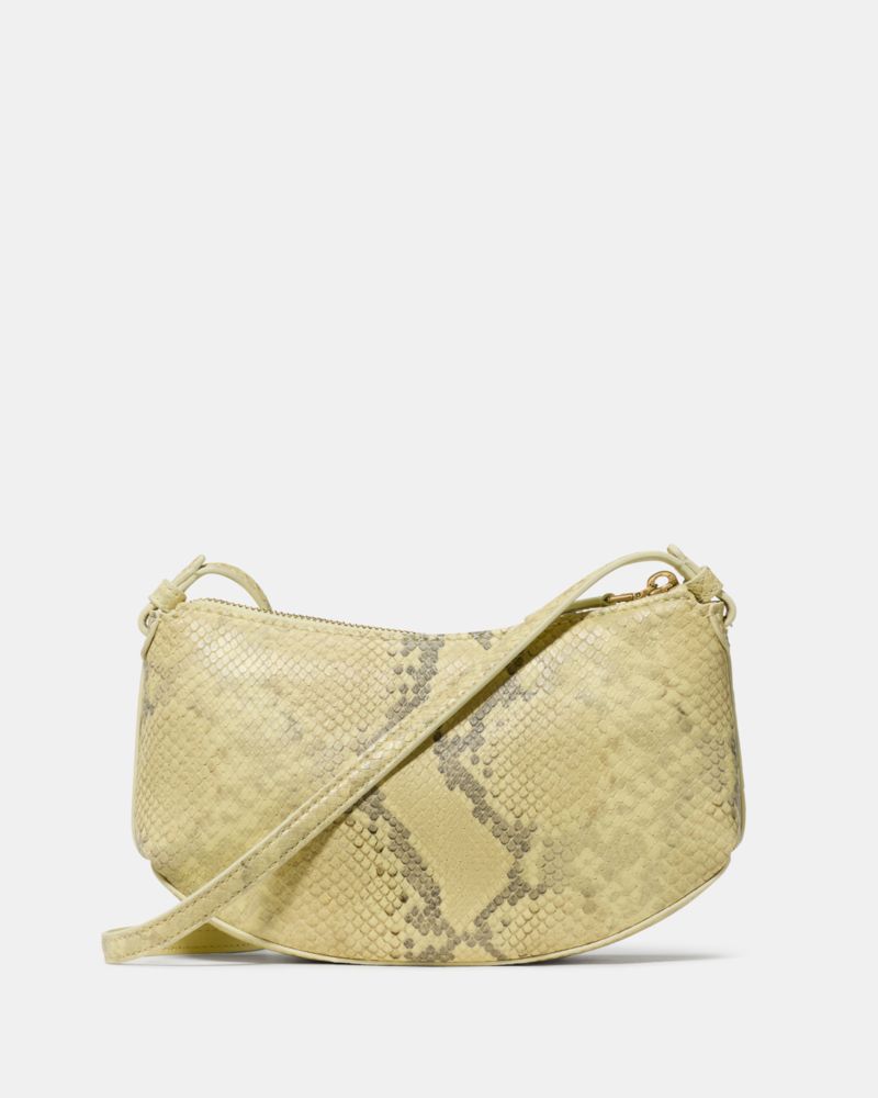 Kate Spade,Loop Snake Embossed Crossbody Bag,