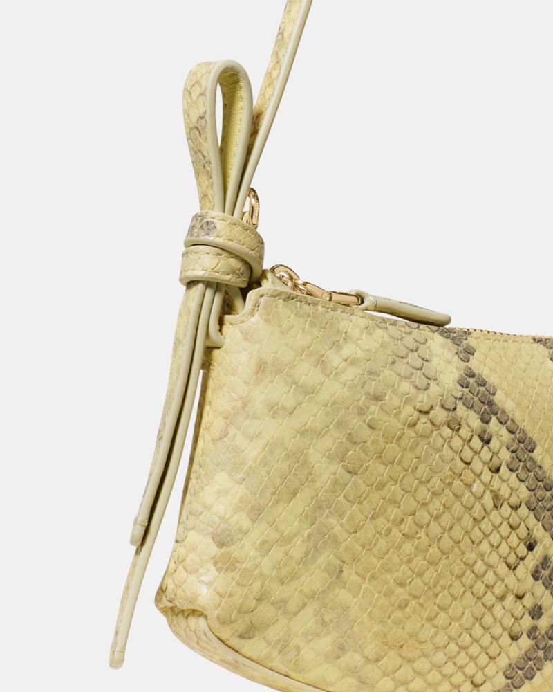 Kate Spade,Loop Snake Emossed Pochette Bag,