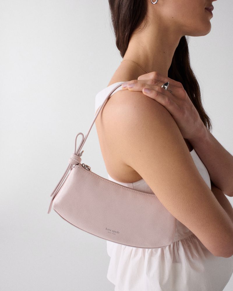 Kate Spade,Loop Crinkle Patent Pochette,