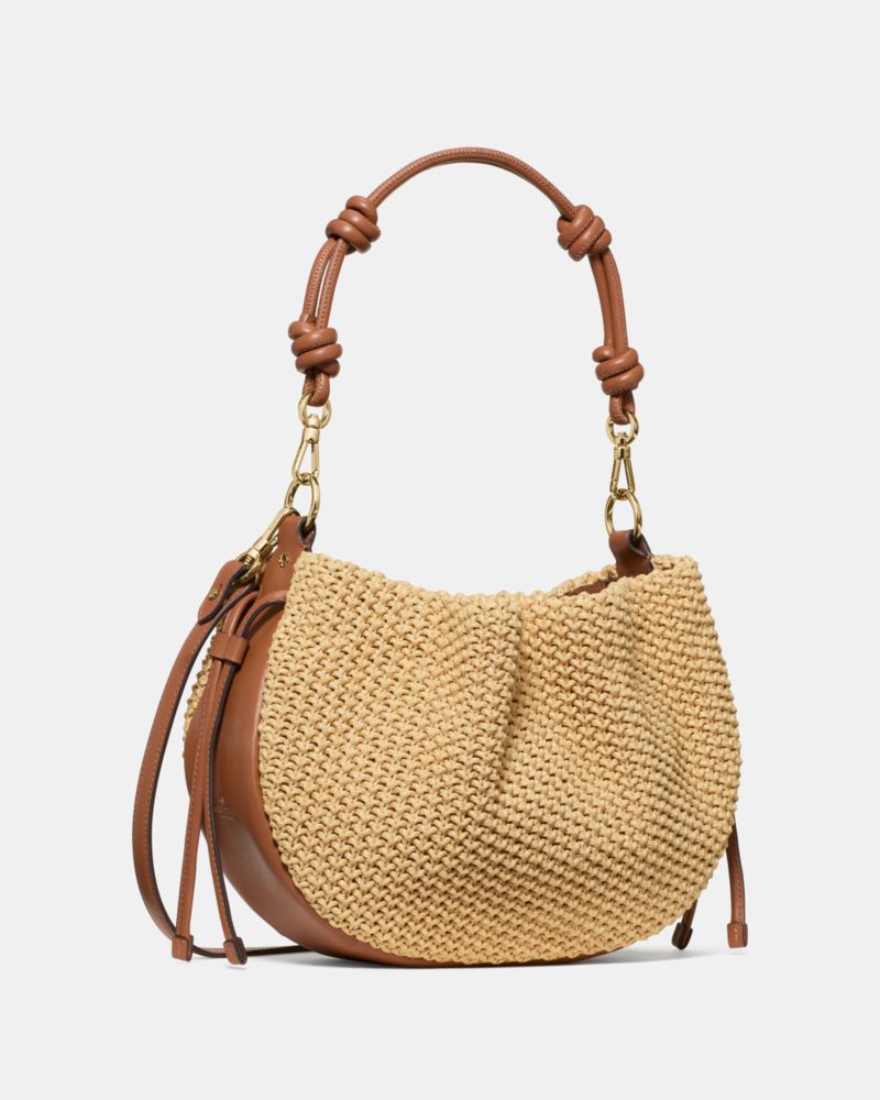 Pinch Straw Crossbody Bag | Kate Spade Outlet