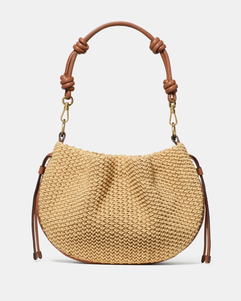 kate spade 蜂刺繍 ストローバッグ Pinch Straw Crossbody Bag | Kate Spade Outlet