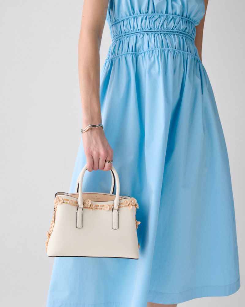 Kate Spade,Thompson Street Floral Small Satchel Bag,