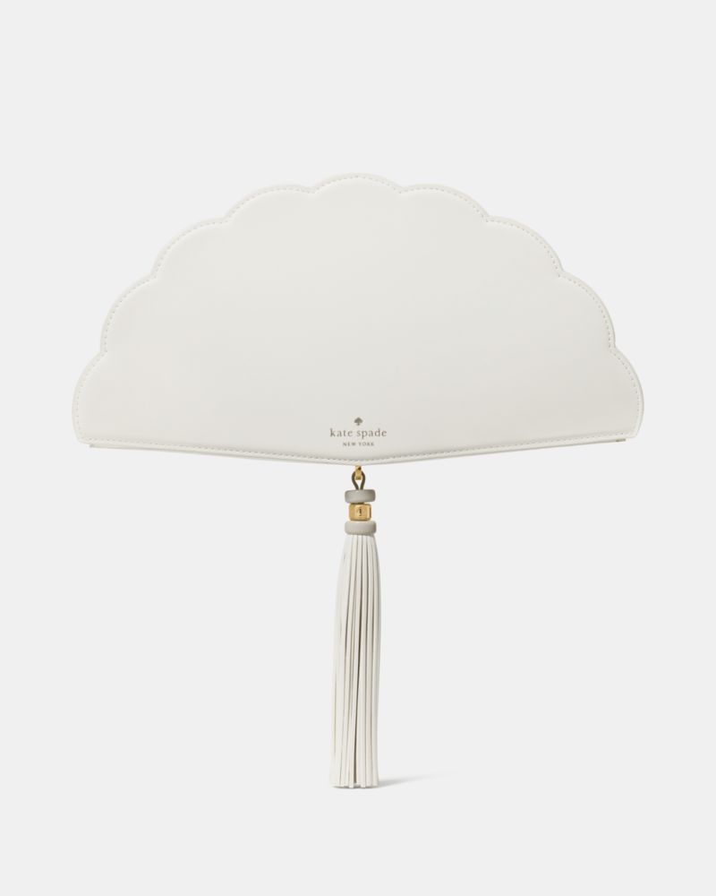 Kate Spade,Lotus Fan Clutch Bag,