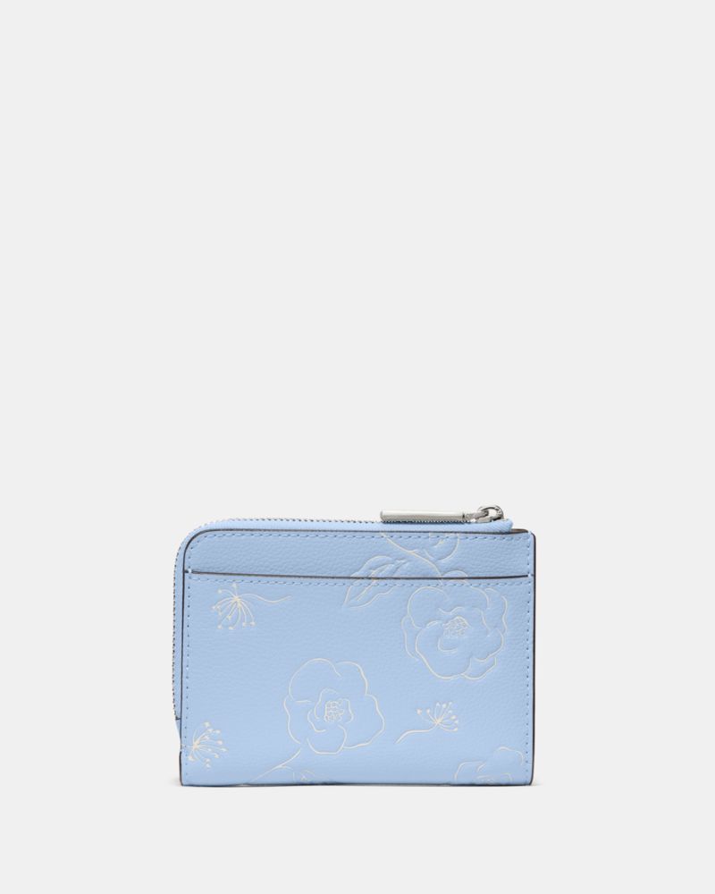 Kate Spade,Floral Small L-zip Wallet,