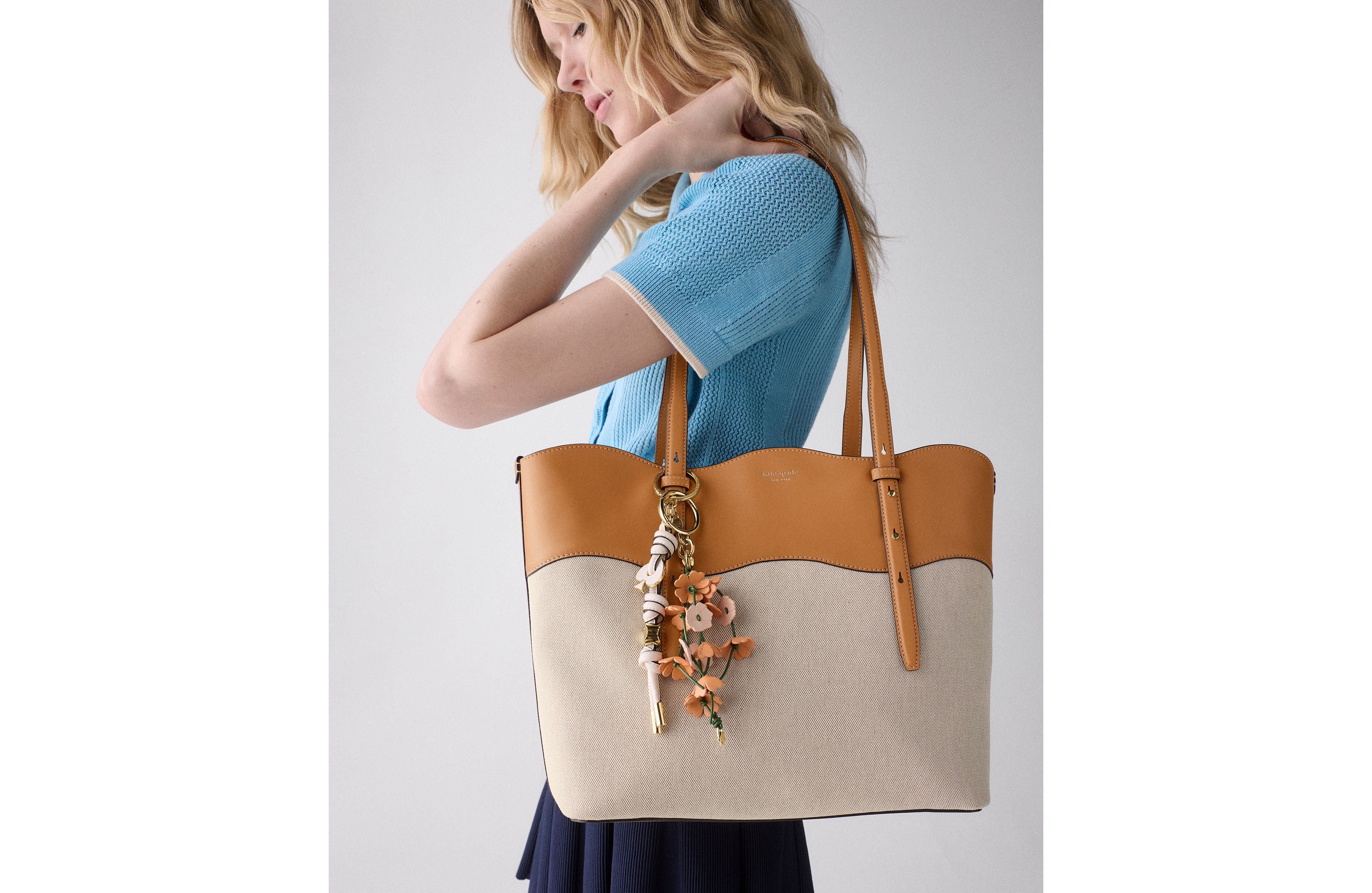 Charmed Flower Bag Charm