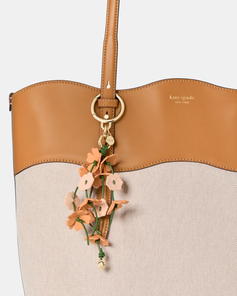 Kate Spade,Charmed Flower Bag Charm,