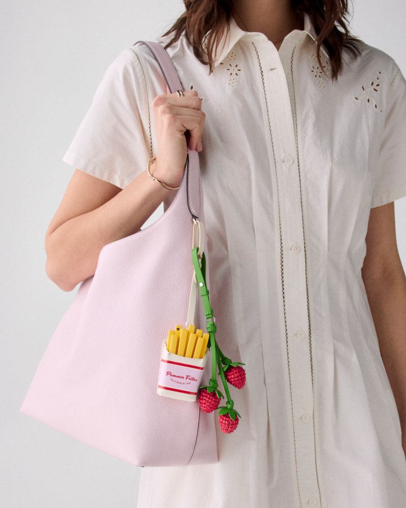 Kate Spade,Charmed French Fry Bag Charm,