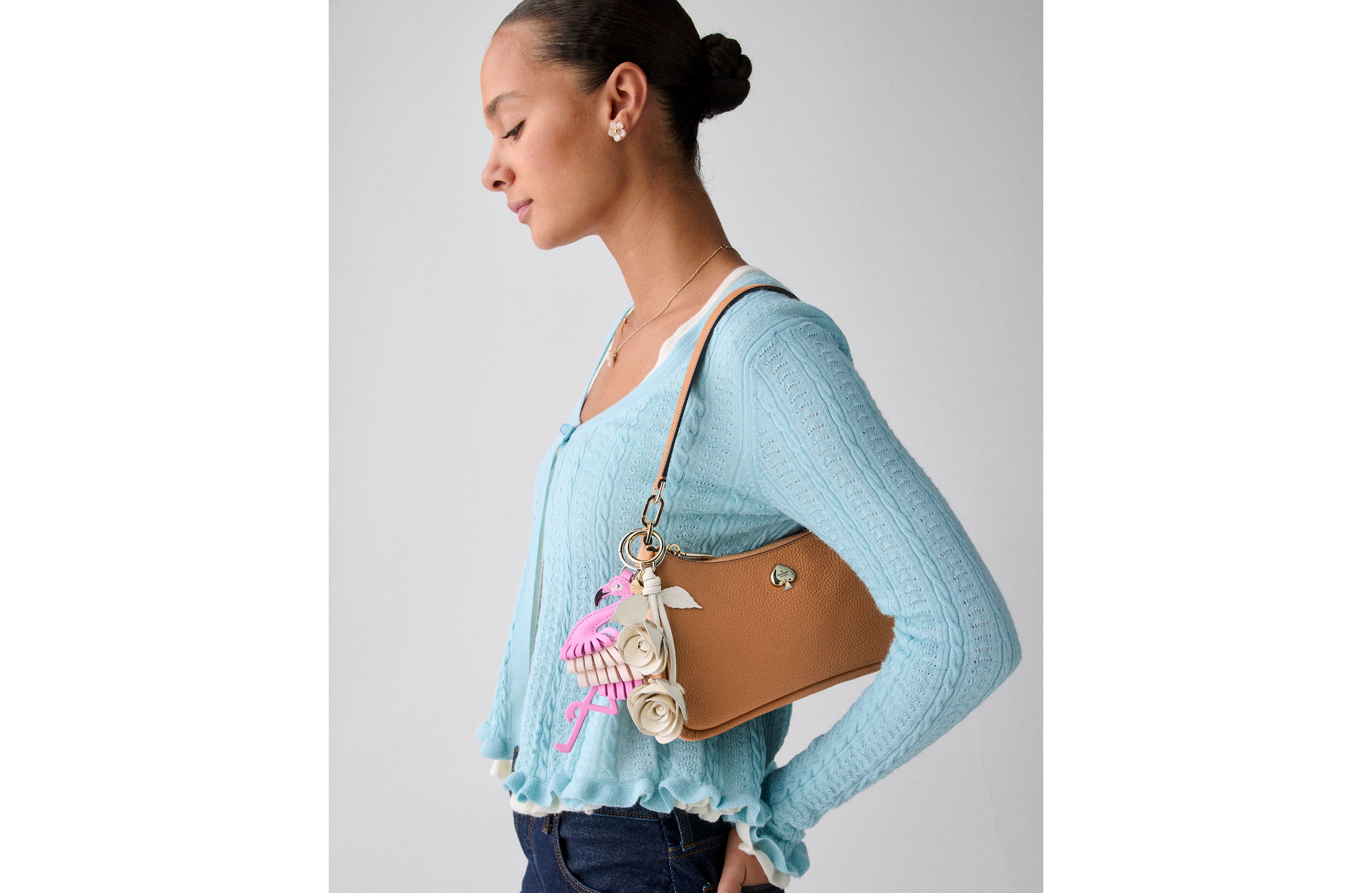 Critters Frannie Flamingo Bag Charm