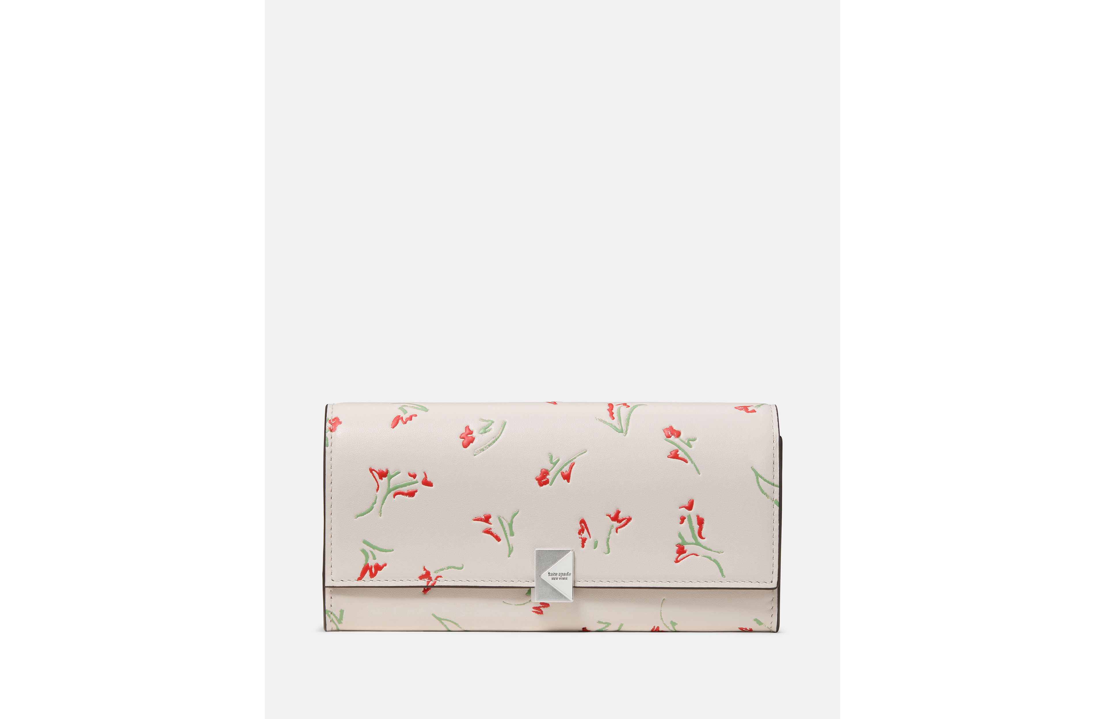 Deco Vibrant Buds Large Flap Wallet