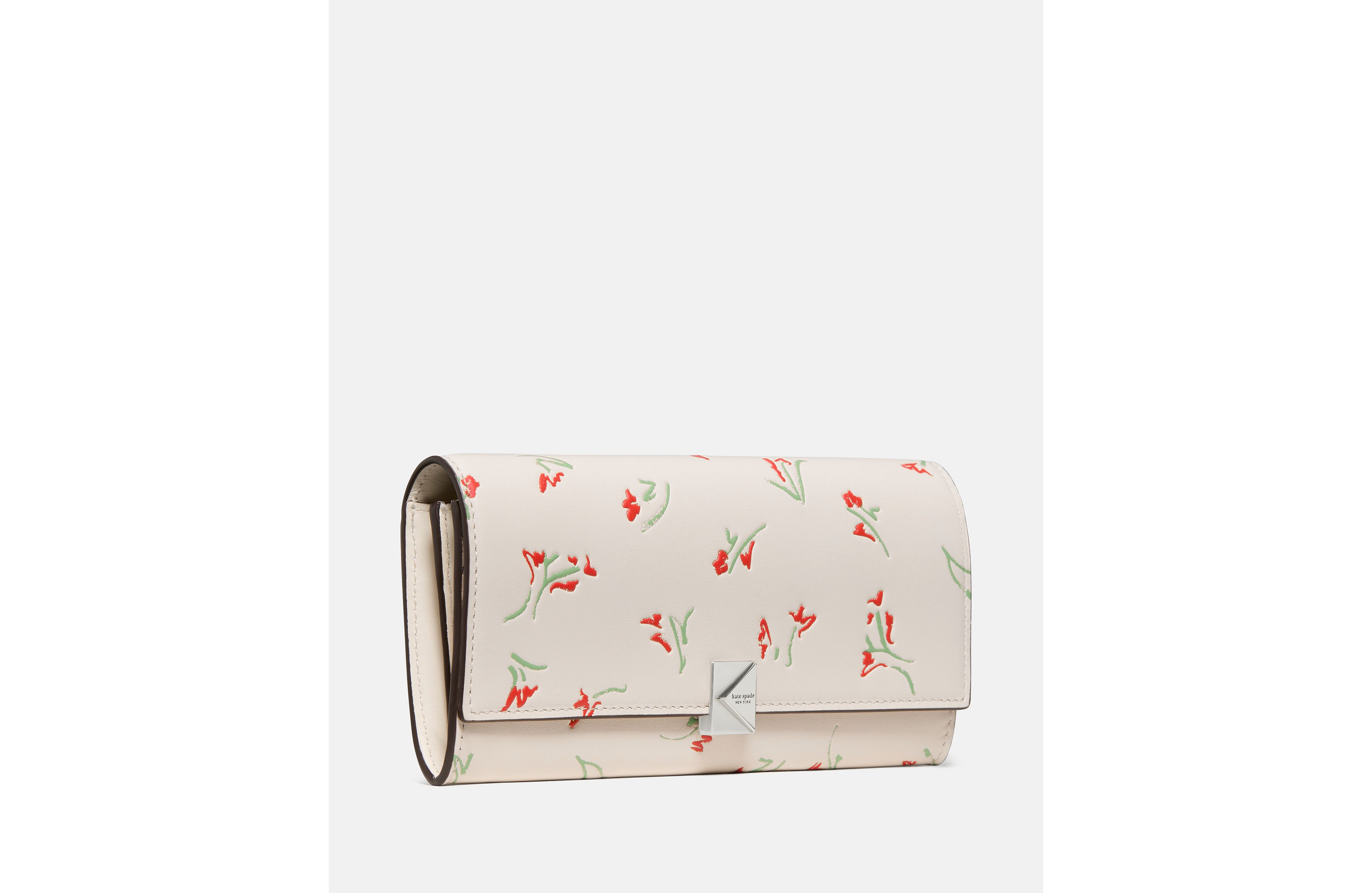 Deco Vibrant Buds Large Flap Wallet