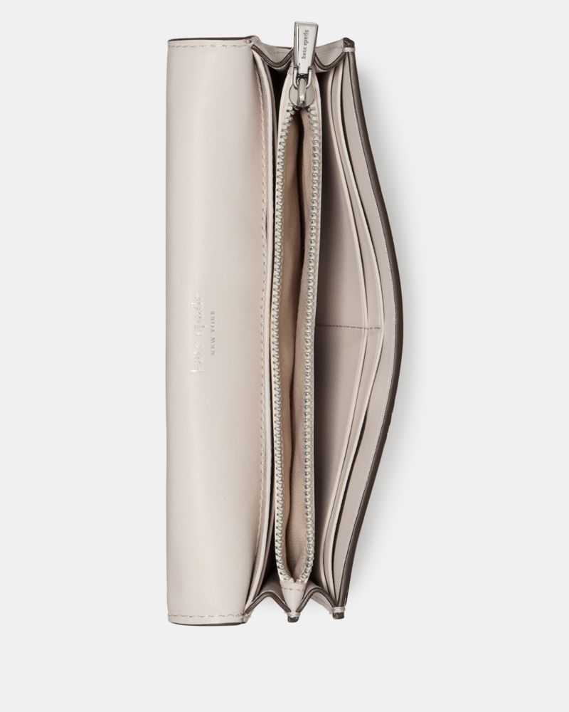 Kate Spade,Deco Vibrant Buds Large Flap Wallet,