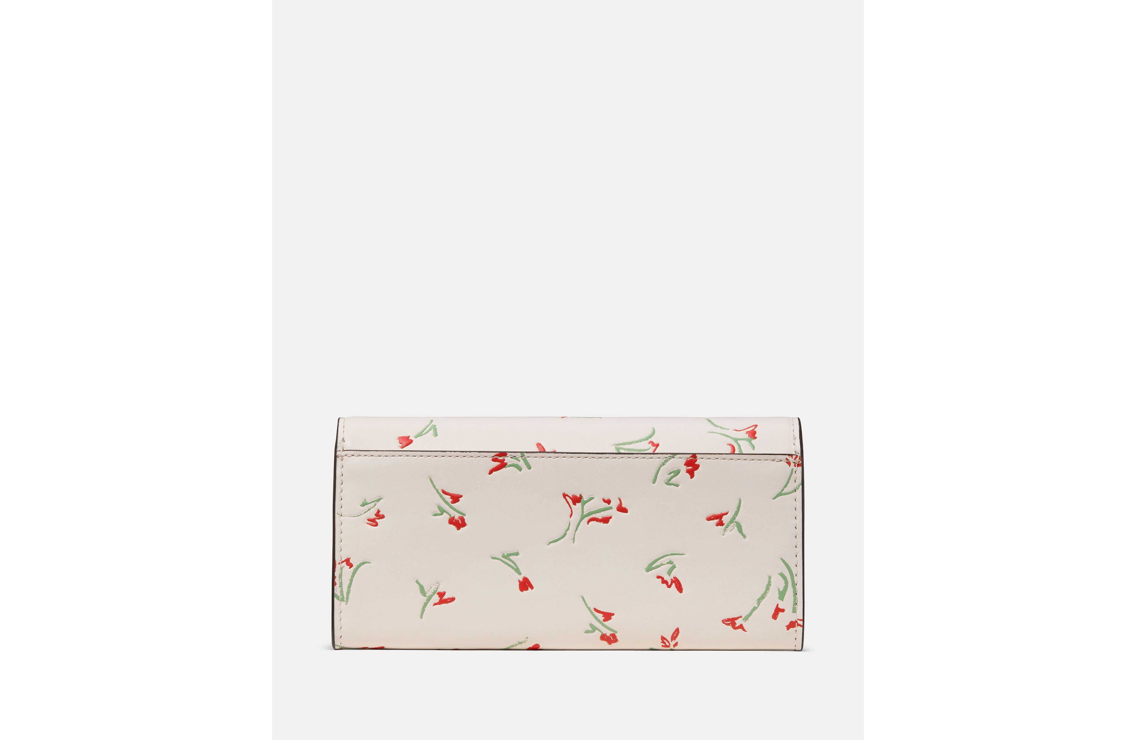 Deco Vibrant Buds Large Flap Wallet