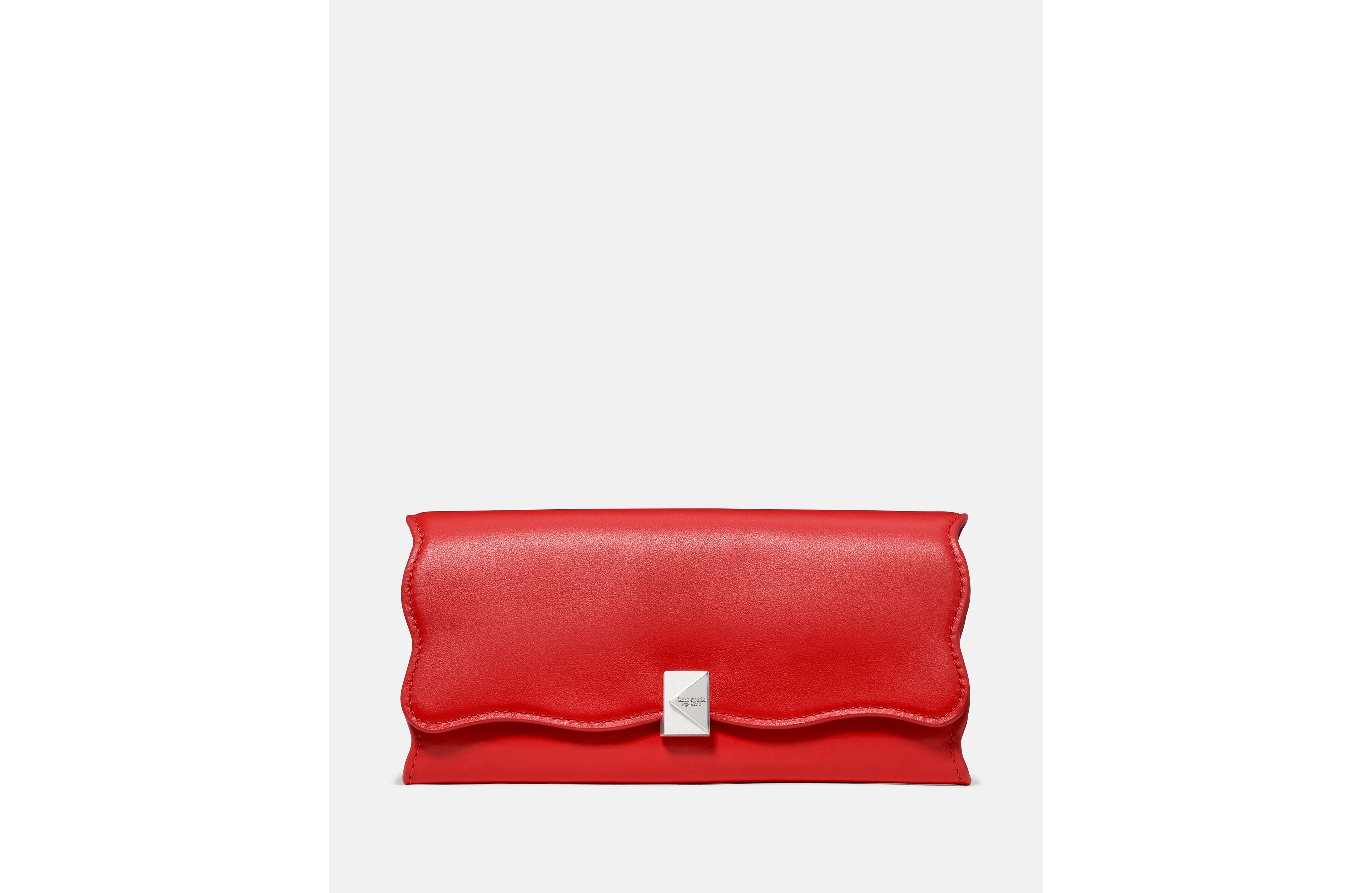 Deco Wavy Large Flap Wallet